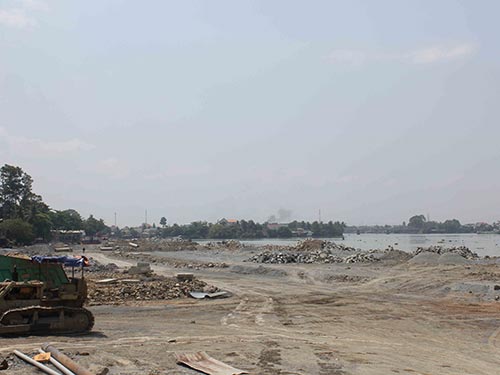 Dự án lấn sông Đồng Nai vẫn phải chờ ý kiến của Chính phủ Ảnh: XUÂN HOÀNG
